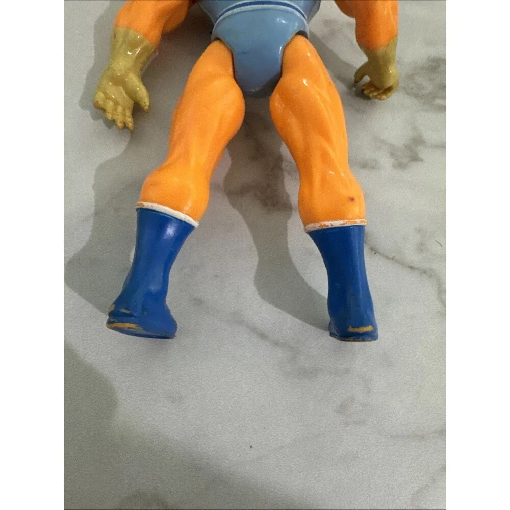 Lot vintage 1980s LJN Thundercats CAPTAIN CRACKER AND Lion-O Action Figure